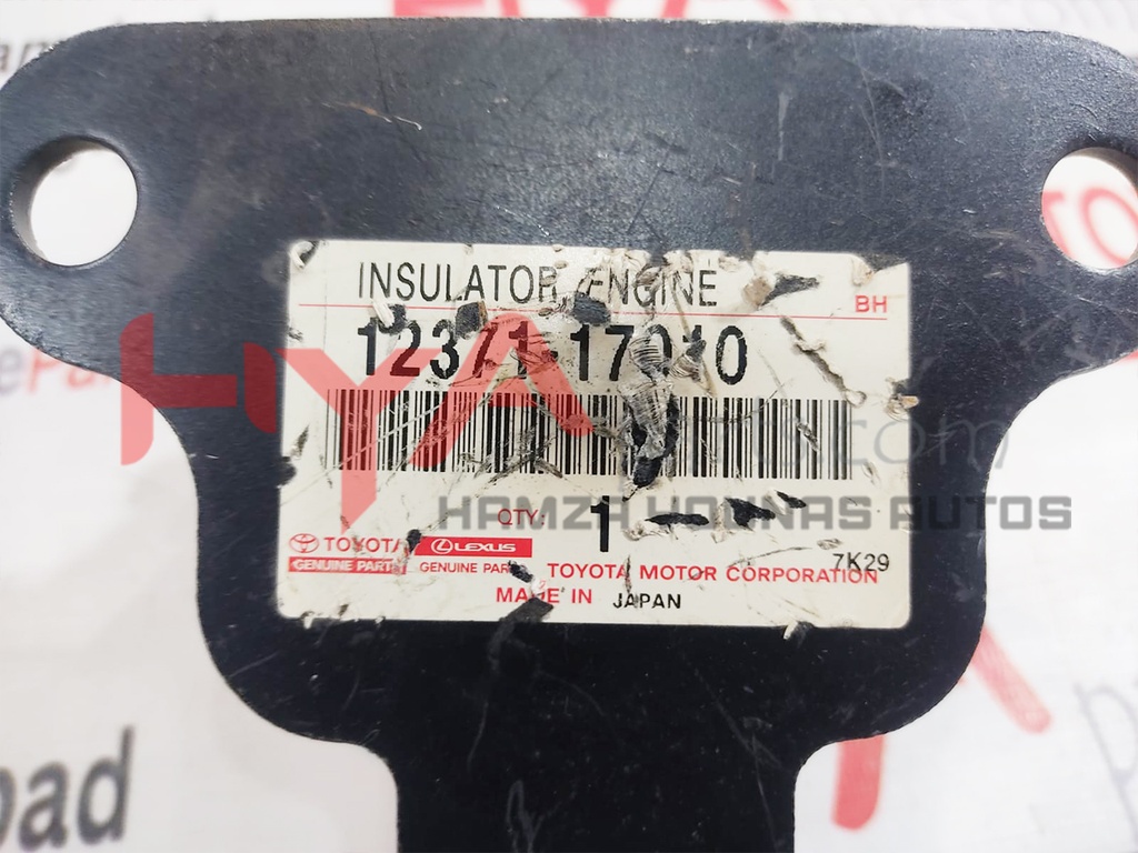 INSULATOR, ENGINE MOUNTING, REAR (GEAR FOUNDATION)