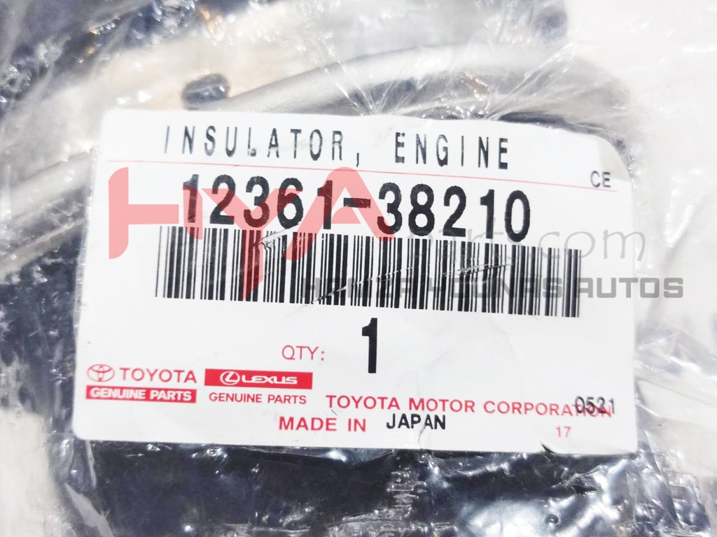 INSULATOR, ENGINE MOUNTING, FRONT