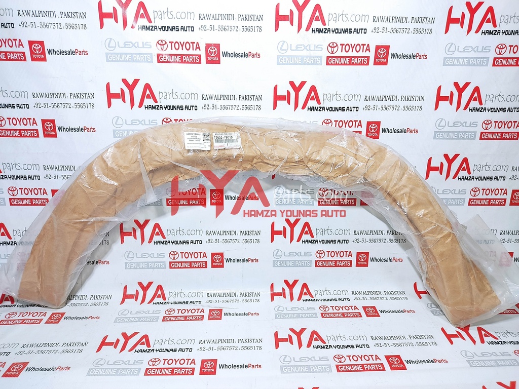 75602-78010 [MOULDING SUB-ASSY, FRONT FENDER, LH]