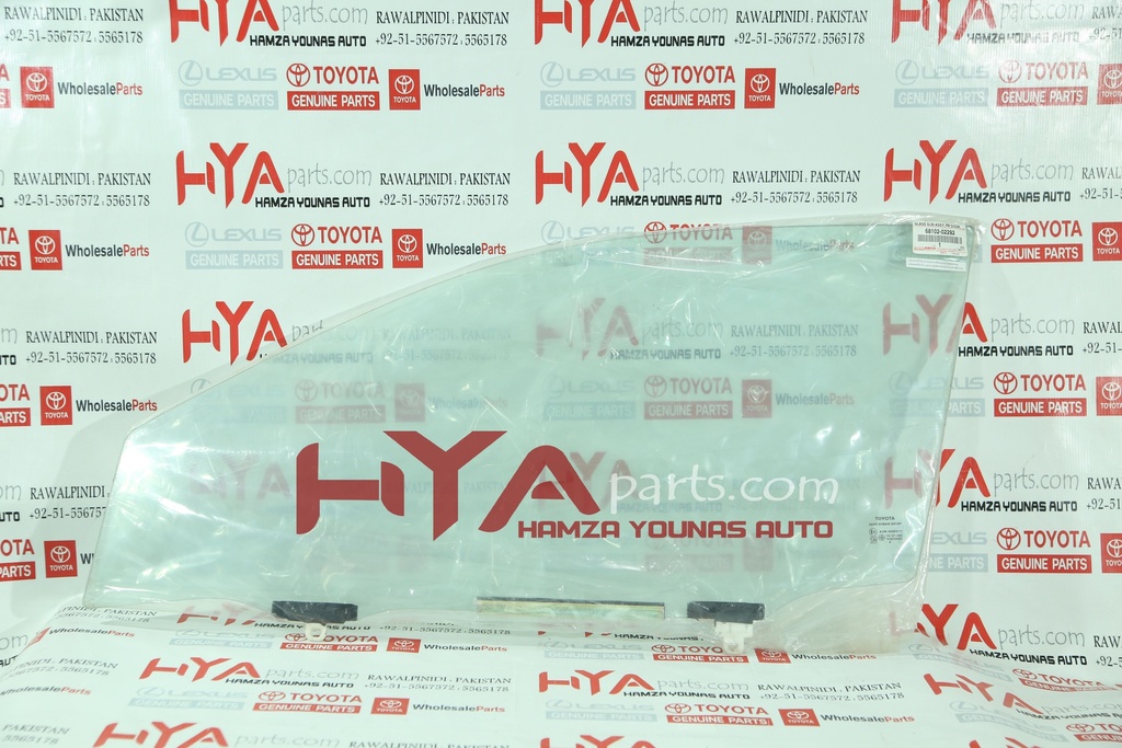 68102-02292 [DOOR GLASS COROLLA 2010 FR LH]