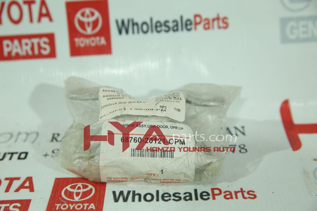68760-20121-OP [DOOR HINGE COROLLA 2010/ 2015 RR UP LH]