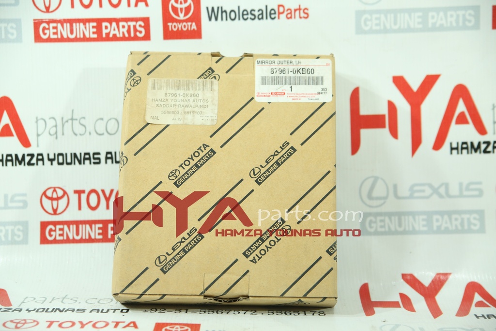 87961-0KB60 [INNER VIEW MIRROR REVO 2016 LH]