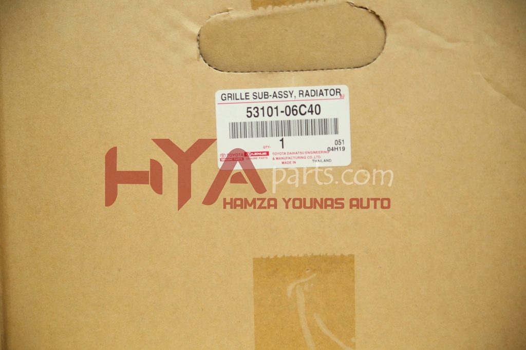 53101-06C40 [FRONT GRILL CAMRY 2019 CHROME]