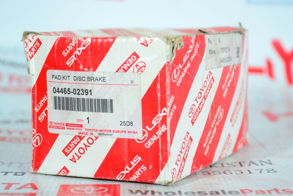 04465-02391 [FRONT DISC PAD COROLLA AURIS 2014]