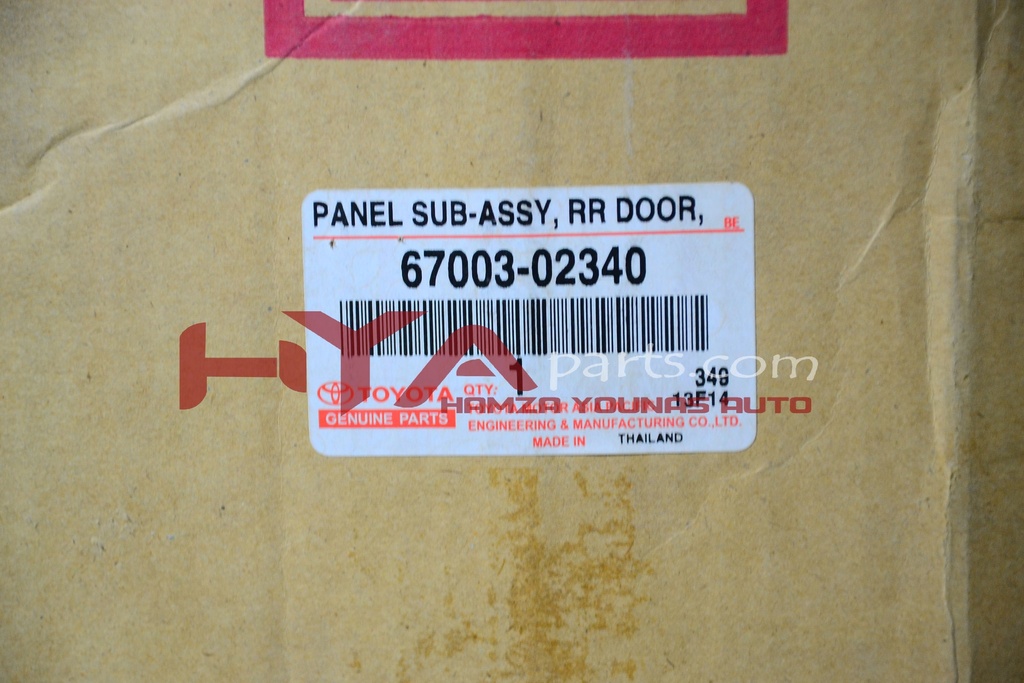 67003-02340 [REAR DOOR RH CE-140]