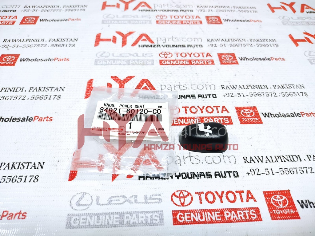 84921-60120-C0 [KNOB, POWER SEAT SWITCH (FOR RECLINING)]