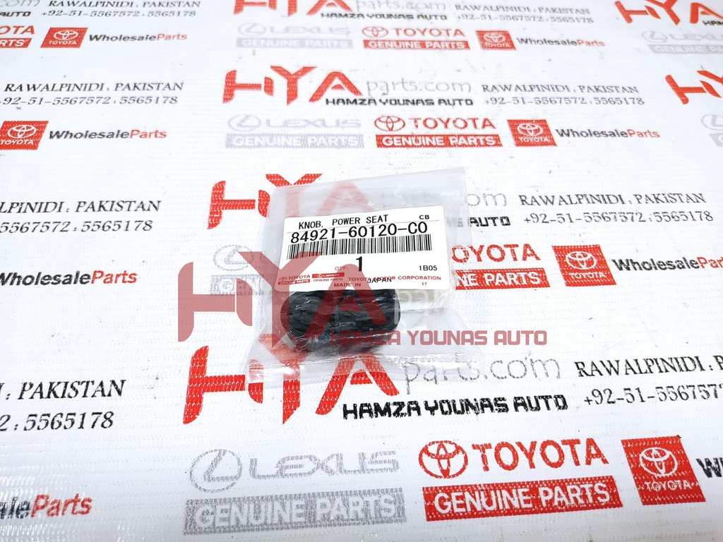 84921-60120-C0 [KNOB, POWER SEAT SWITCH (FOR RECLINING)]