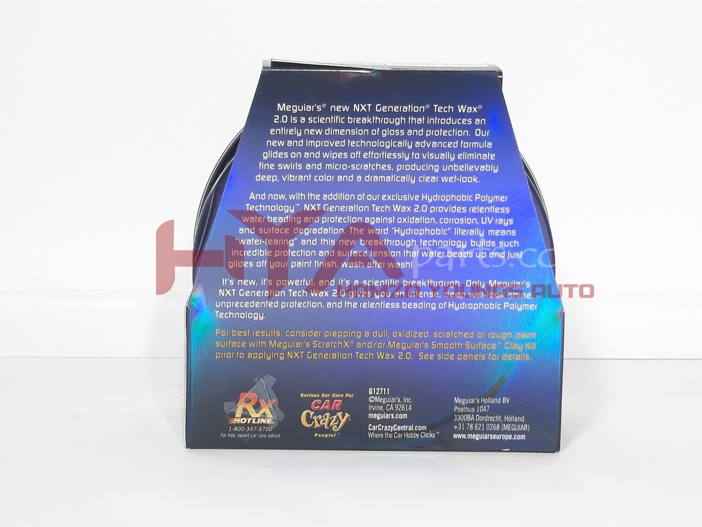 70382111274 [MEGUIARS NXT GENERATION TECH WAX 2.0 PASTE 311grams]