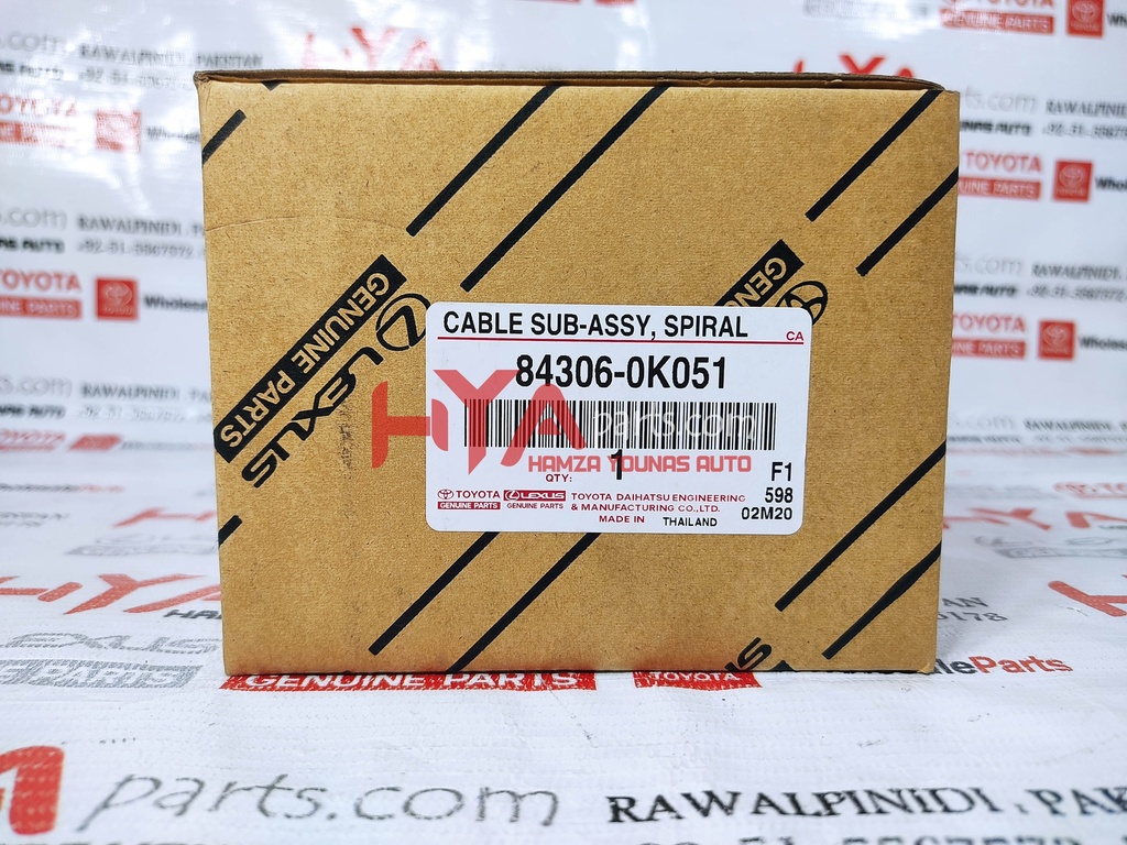 84306-0K051 [SPIRAL CABLE VIGO/ COROLLA/ VITZ]