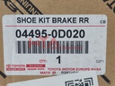 SHOE KIT, REAR BRAKE