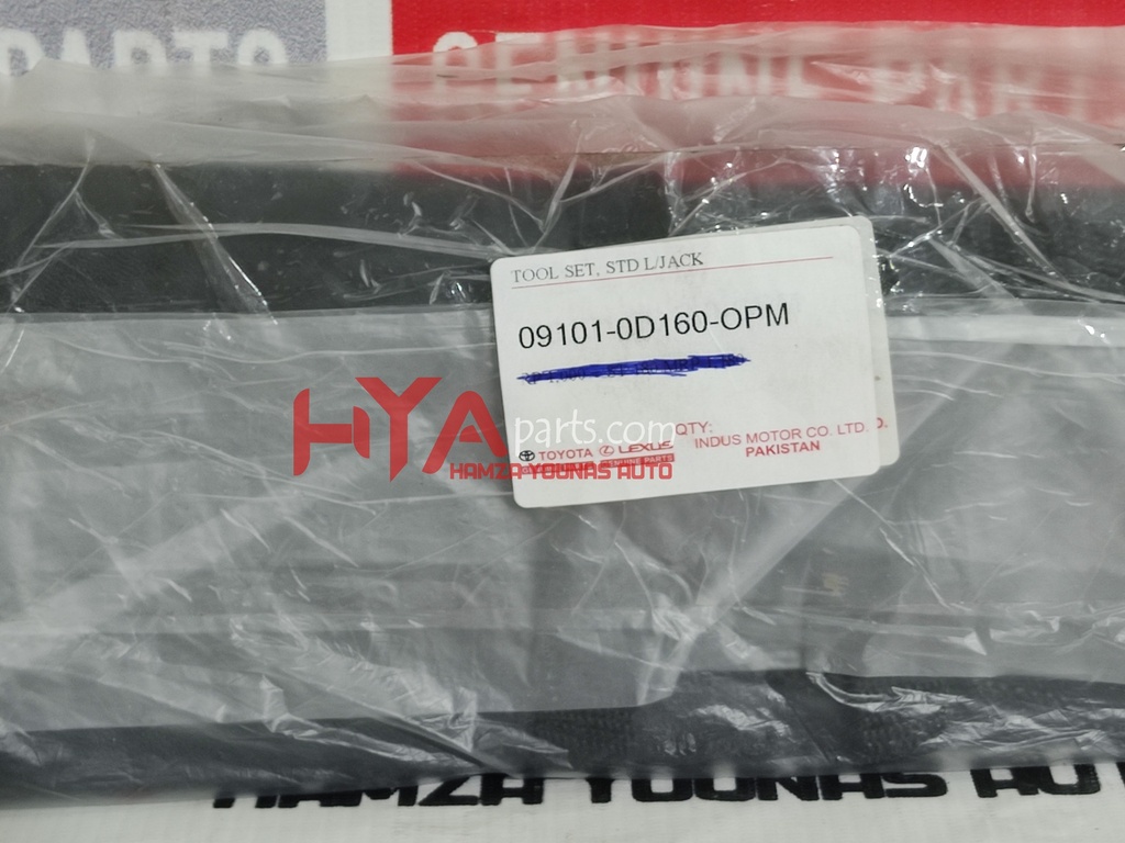 TOOL SET STD L/ JACK