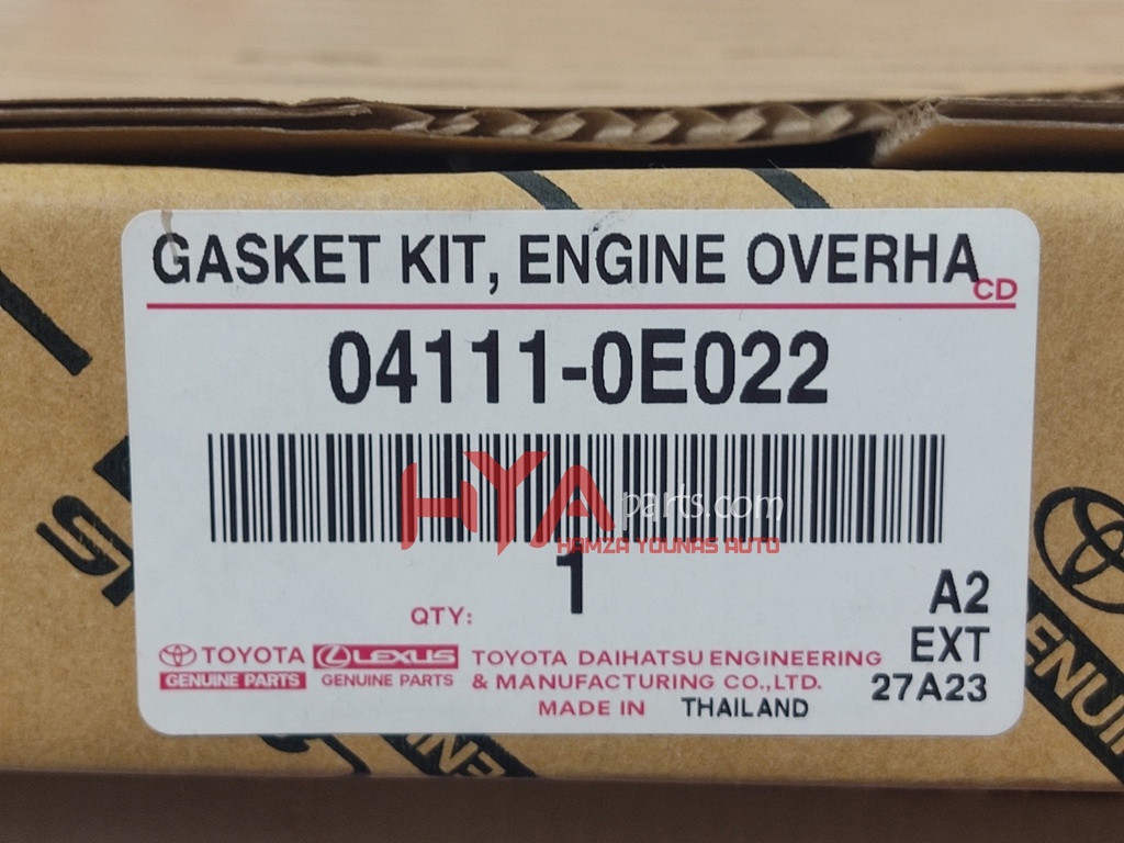 GASKET KIT, ENGINE OVERHAUL