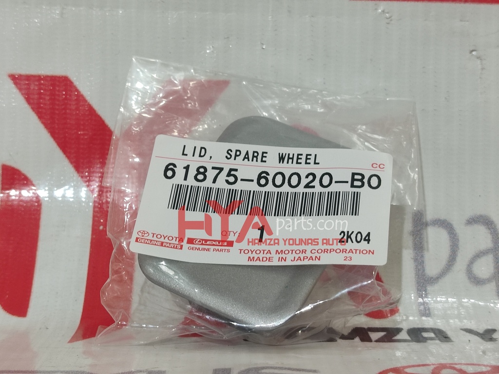 LID, SPARE WHEEL CARRIER, NO.1