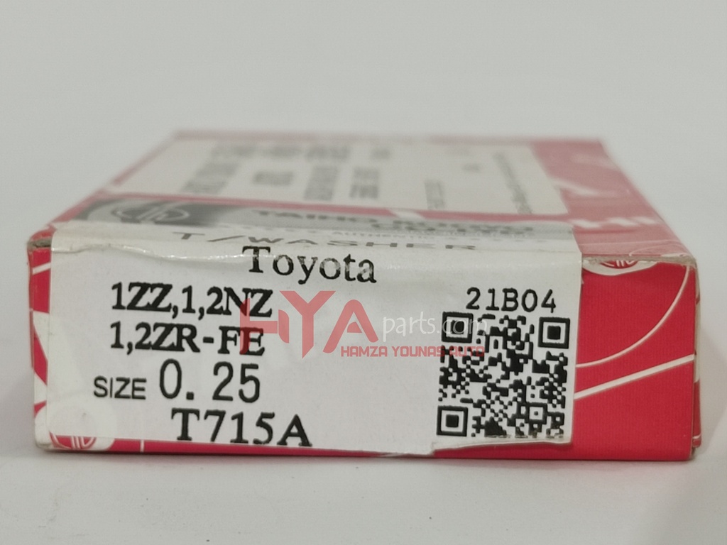 T 715A 0.25 [THURST 1ZZ 1ZR 2ZR]