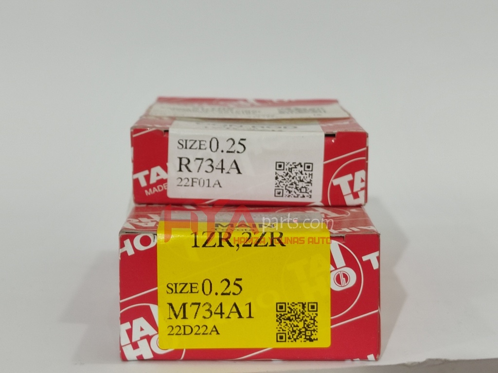 M734/R734 0.25 [MAIN BEGAN SET 1ZR 2ZR]