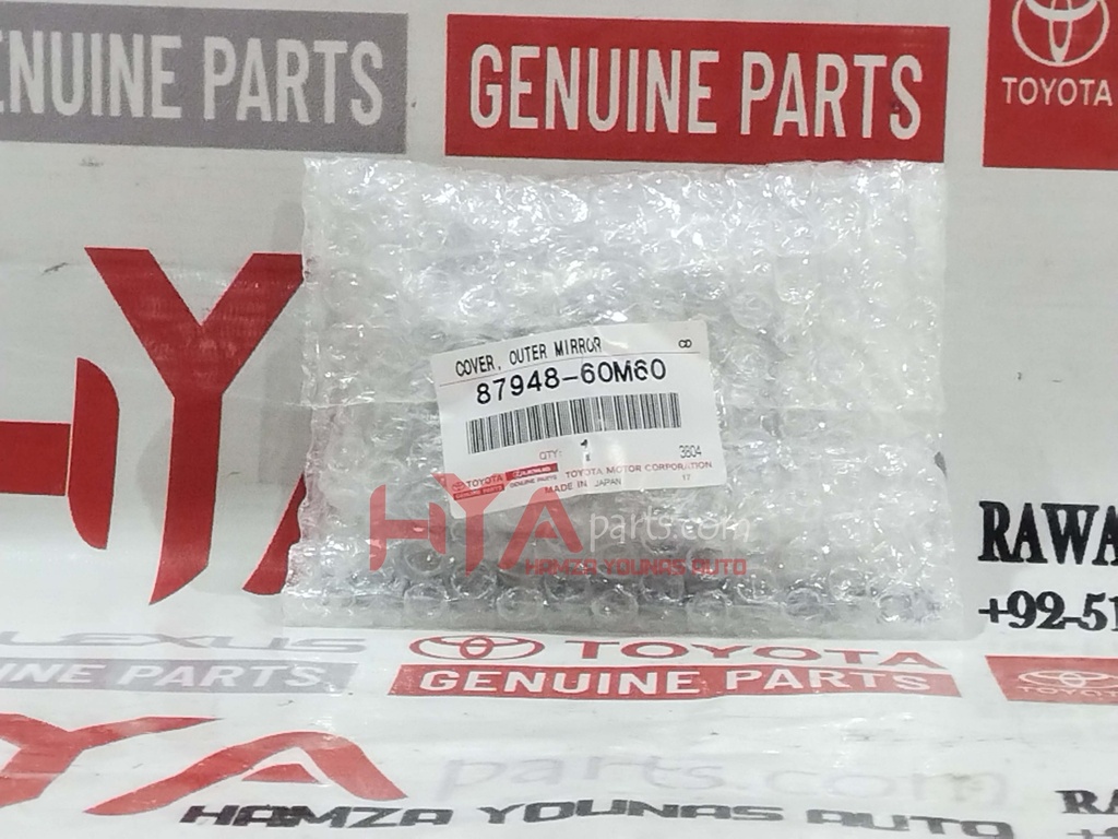 COVER, OUTER MIRROR HOLE, LH