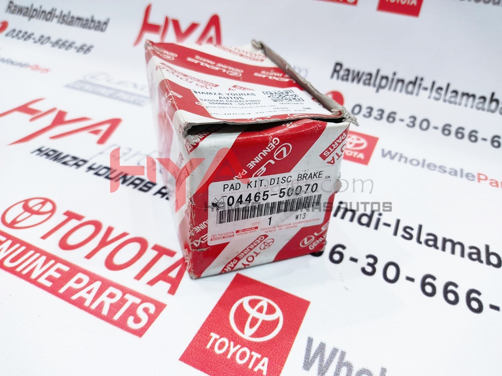 PAD KIT, DISC BRAKE, FRONT