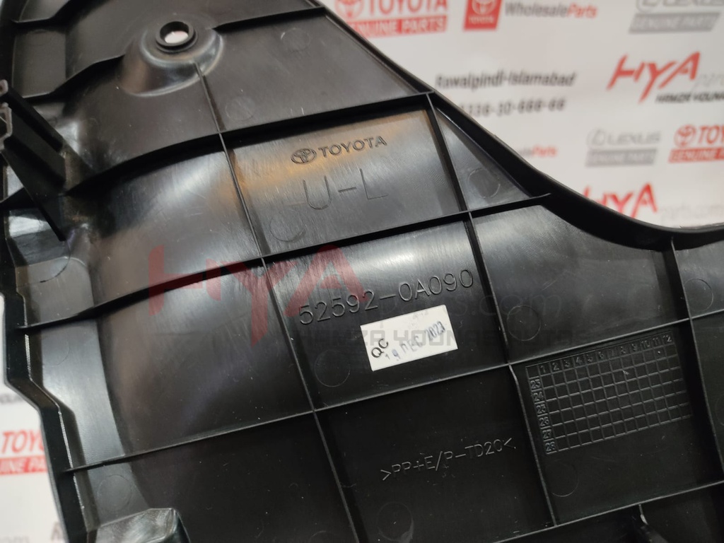 SEAL, RR BUMPER SIDE, LH