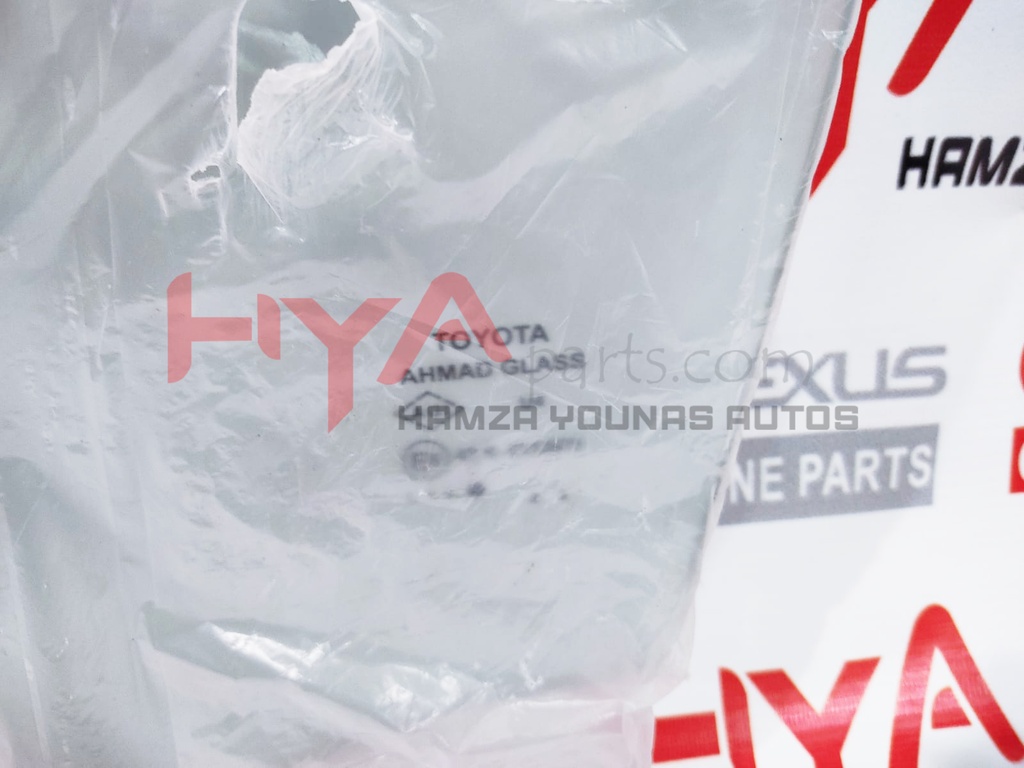 GLASS SUB-ASSY, RR DOOR, LH 