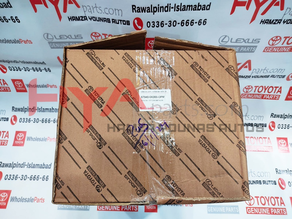 MIRROR ASSY, OUTER RR VIEW, LH