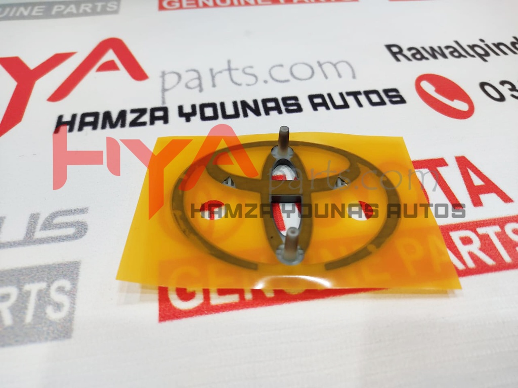 EMBLEM, FRONT BUMPER