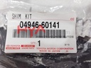 SHIM KIT, ANTI SQUEAL(FOR REAR DISC BRAKE
