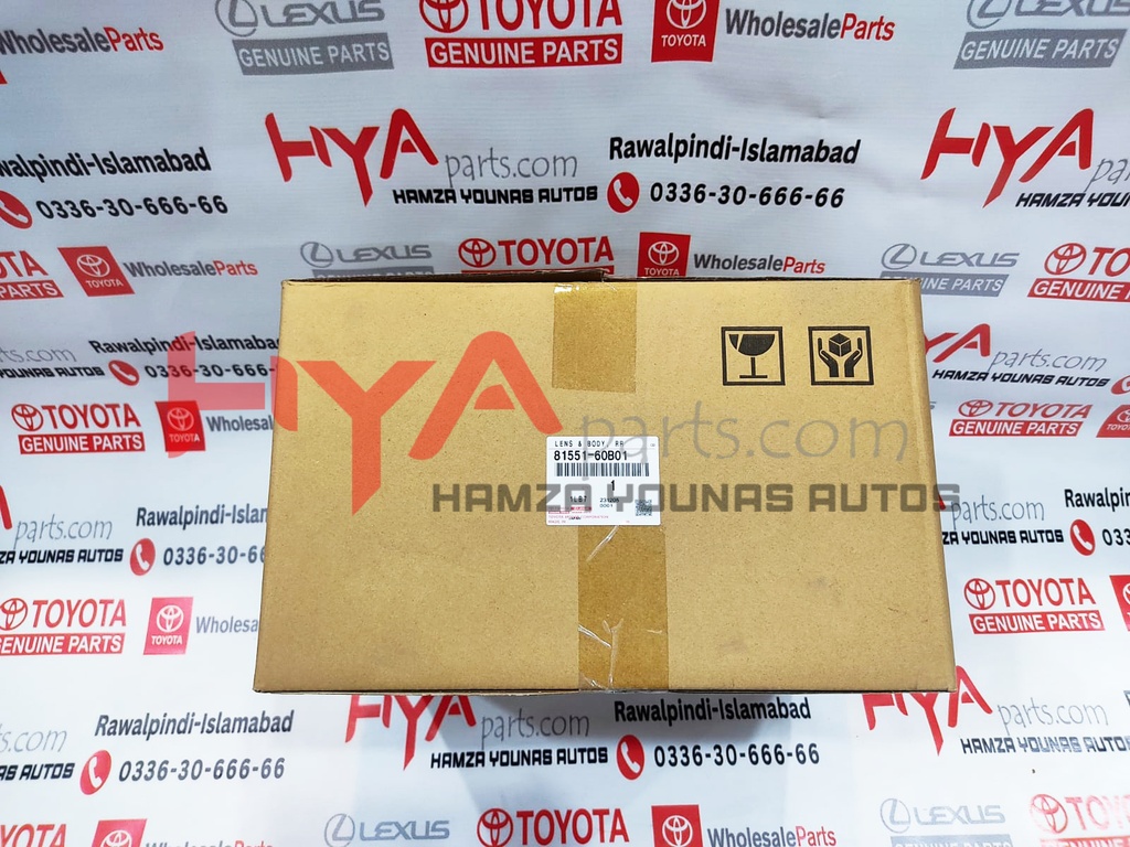 LENS &amp; BODY, REAR COMBINATION LAMP, RH (BACK LIGHT)