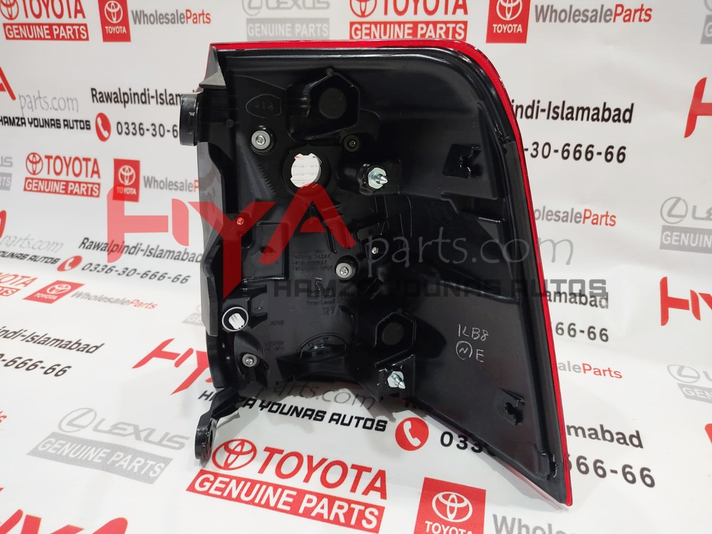 LENS &amp; BODY, REAR COMBINATION LAMP, LH (BACK LIGHT)