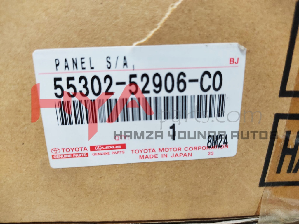 PANEL SUB-ASSY, INSTRUMENT, UPPER (DASH BOARD)