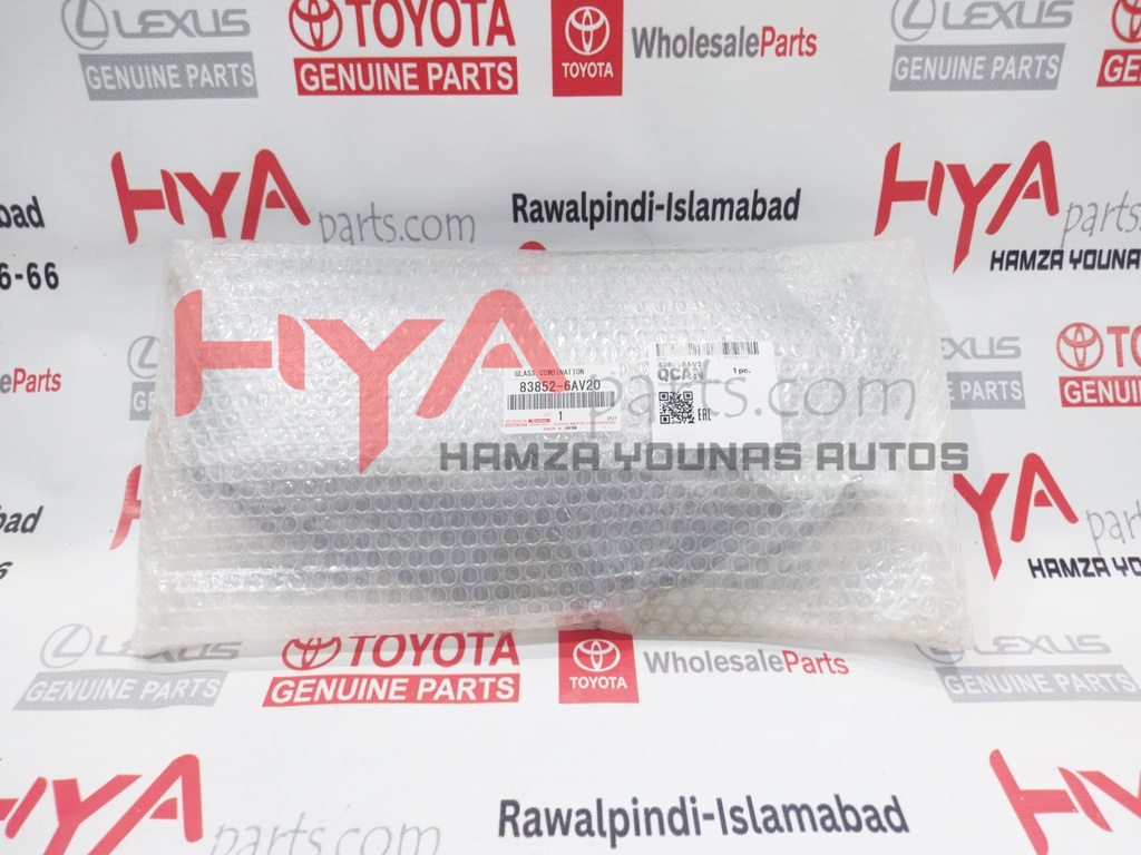 GLASS, COMBINATION METER