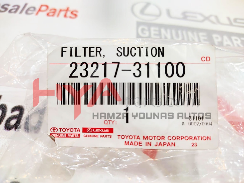 FILTER, FUEL PUMP