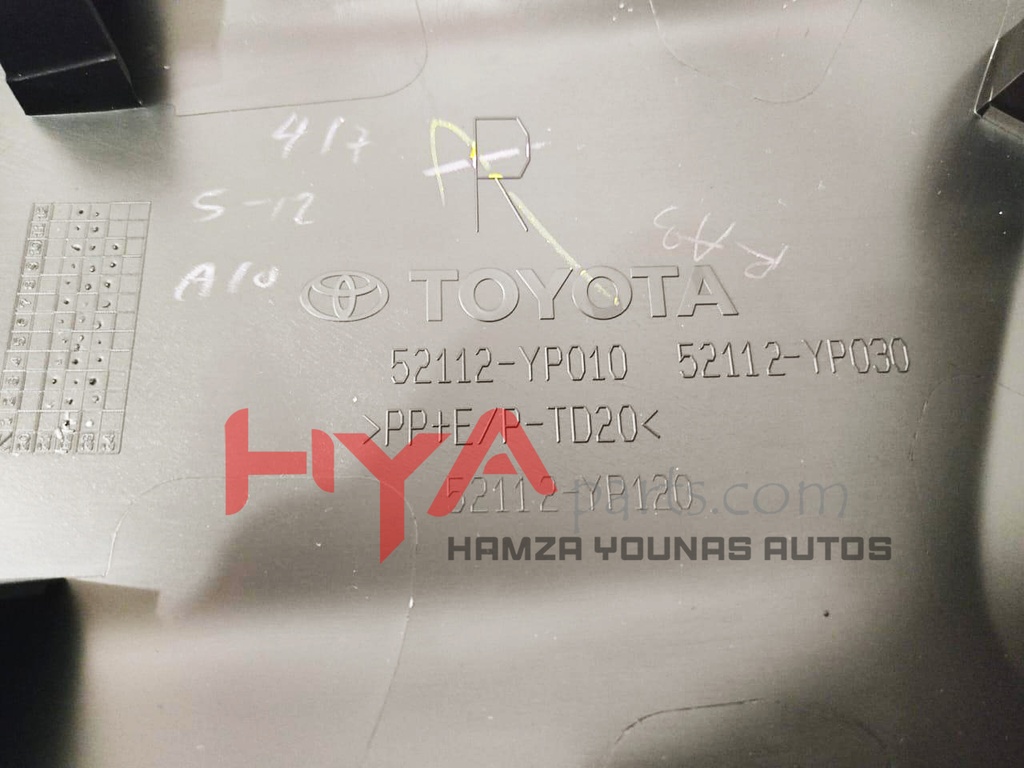 EXTENSION, FRONT BUMPER, RH