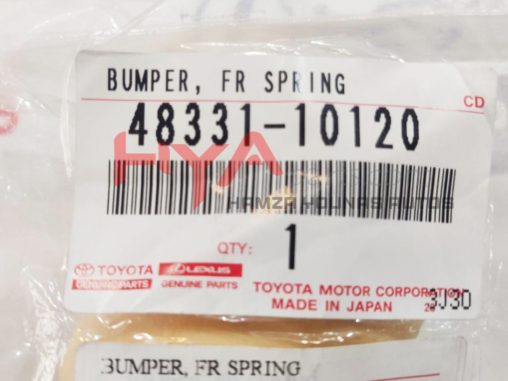 BUMPER, FRONT SPRING, RH