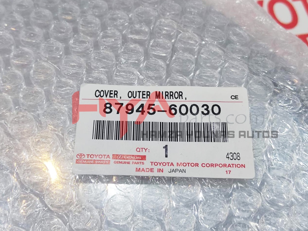 COVER, OUTER MIRROR, LH