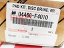 PAD KIT, DISC BRAKE, REAR