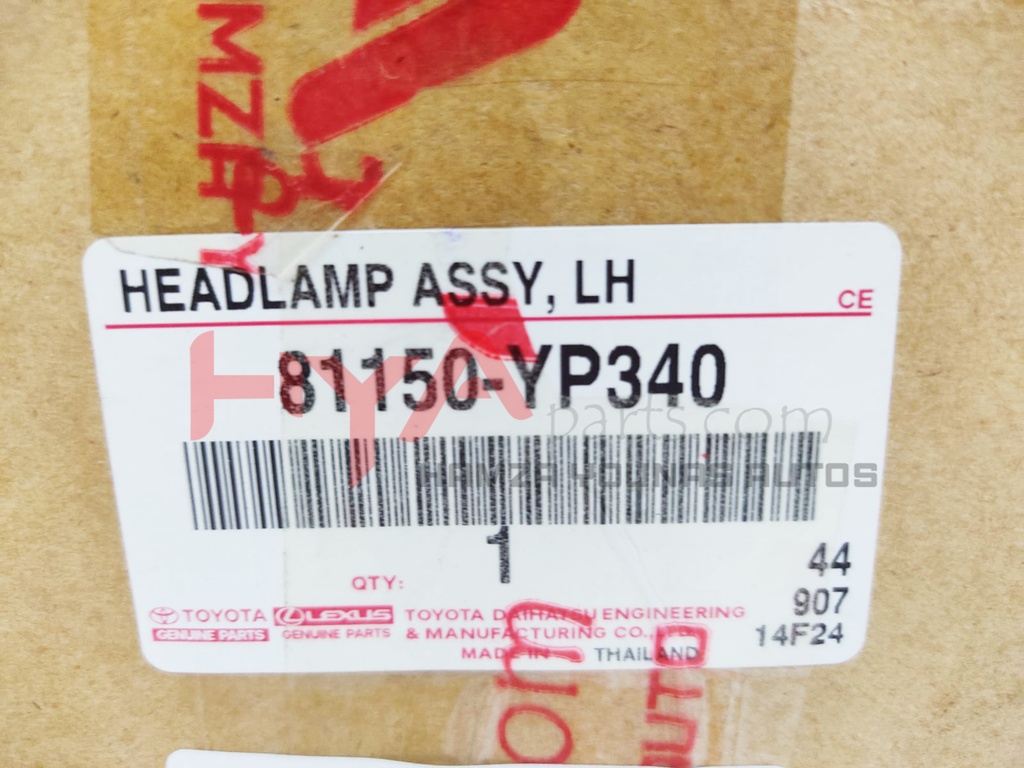 HEADLAMP ASSY,LH