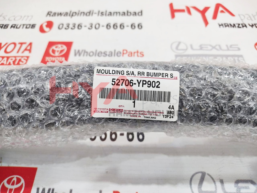 MOULDING SUB-ASSY, REAR BUMPER SIDE, RH