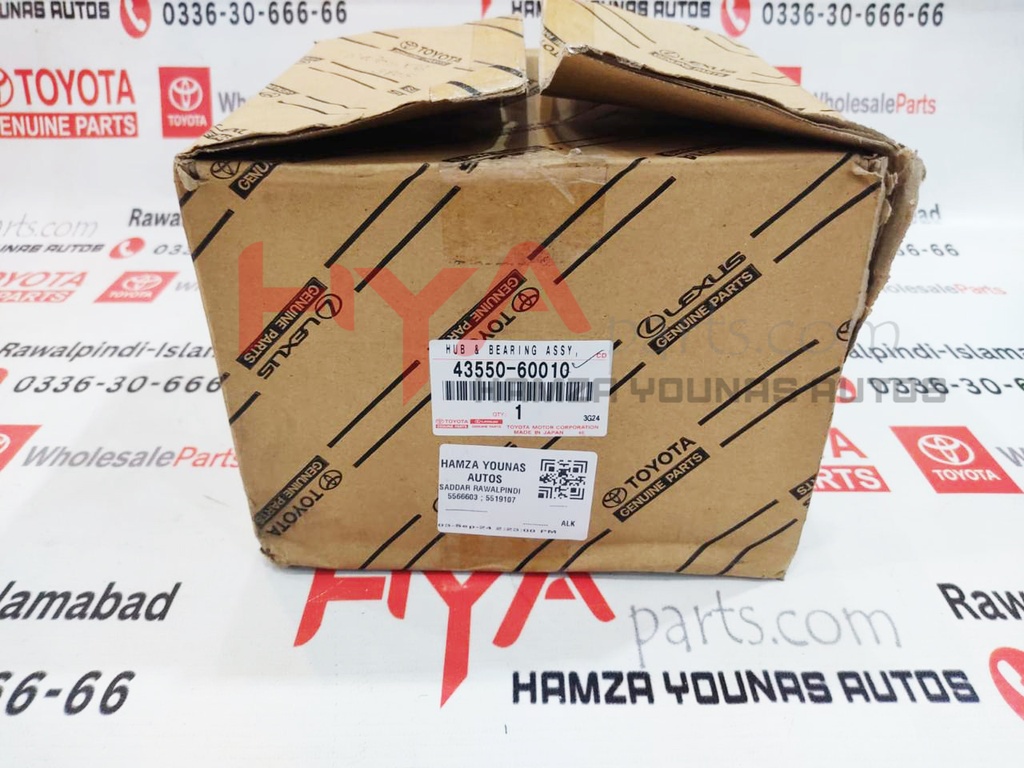 HUB SUB-ASSY, FRONT AXLE, RH