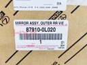 MIRROR REAR VEIW, RH