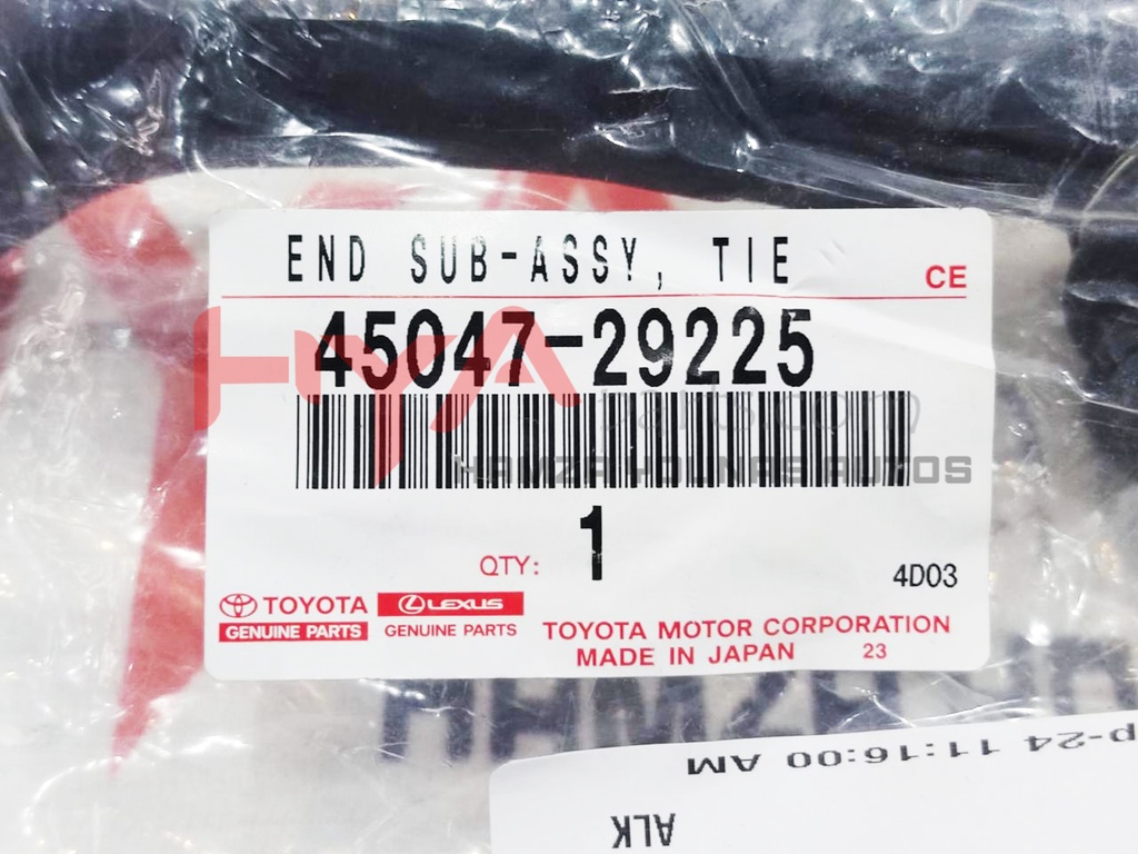 END SUB-ASSY, TIE ROD. LH