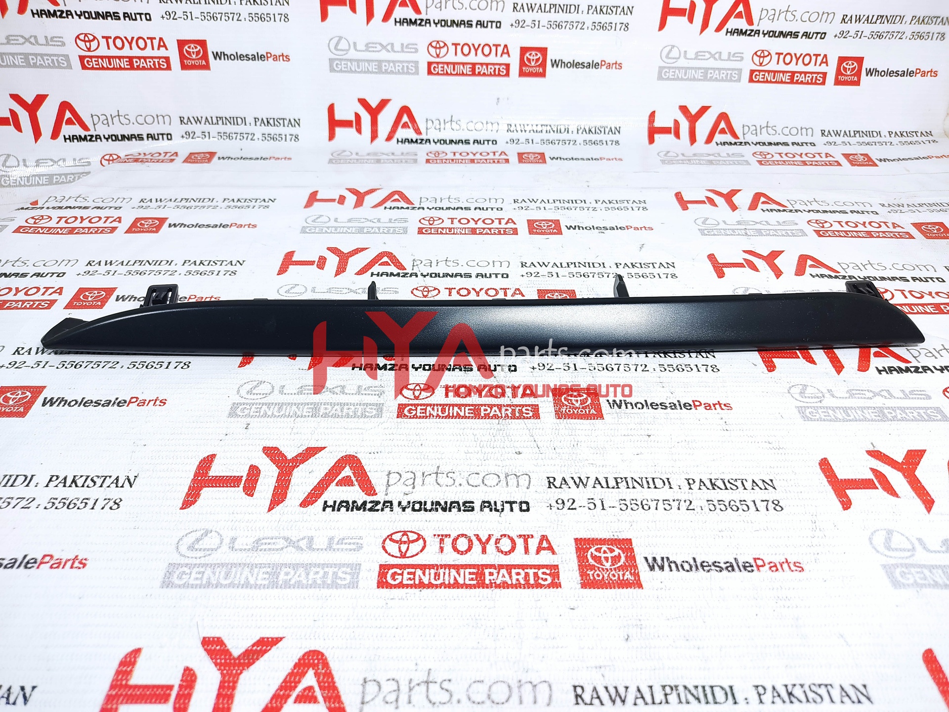 MOULDING, REAR BUMPER EXTENSION, LH