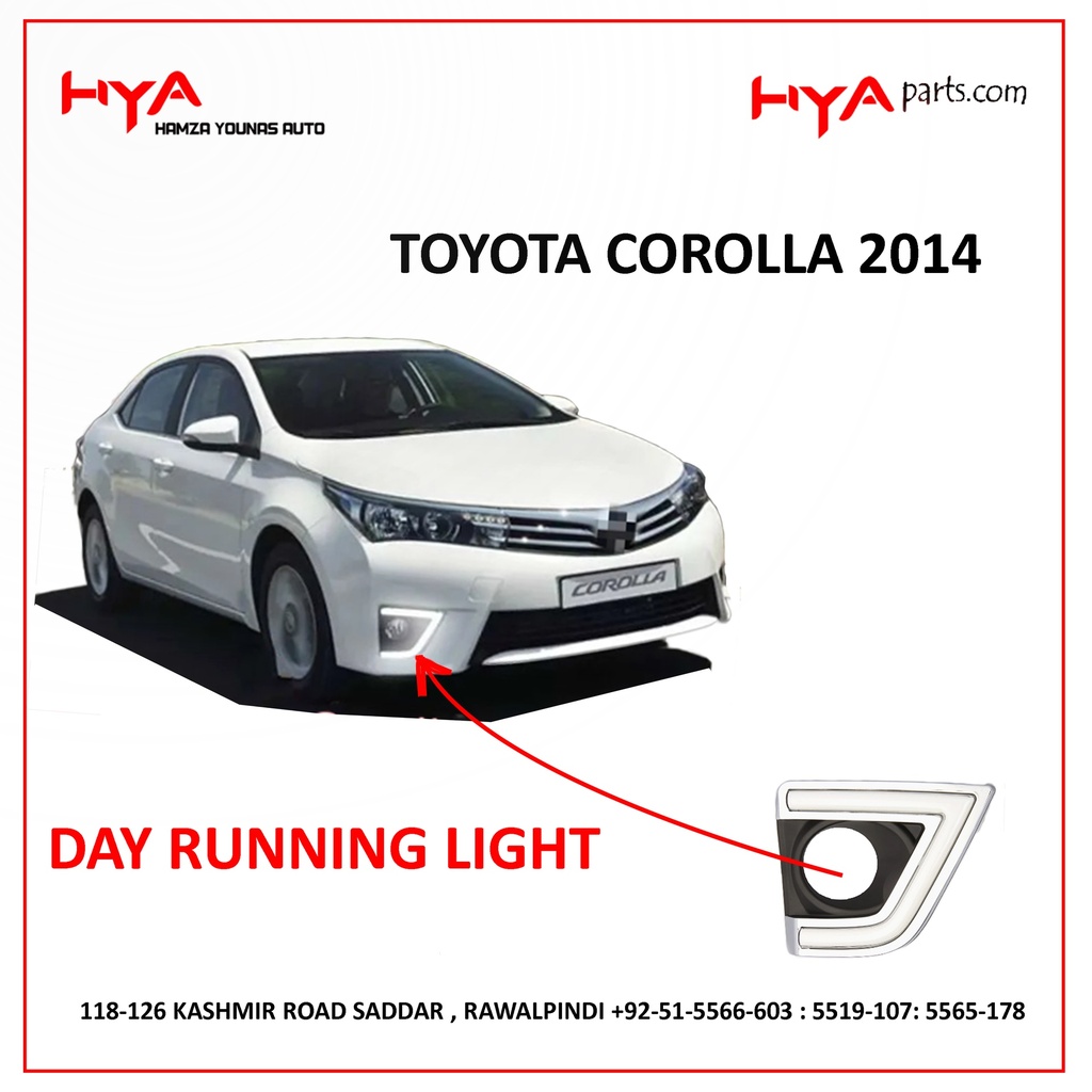PZ060-12014 [DAY RUNNING LIGHT COROLLA 2014]