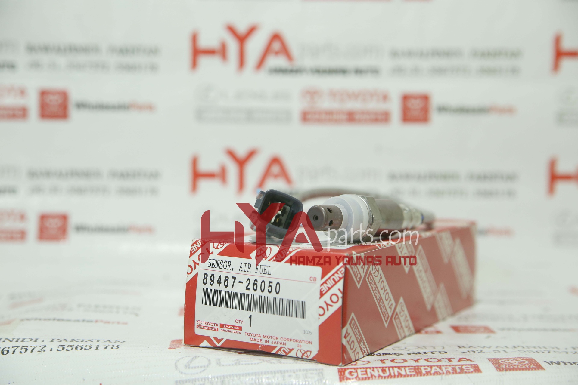 [89467-26050] SENSOR, AIR FUEL RATIO