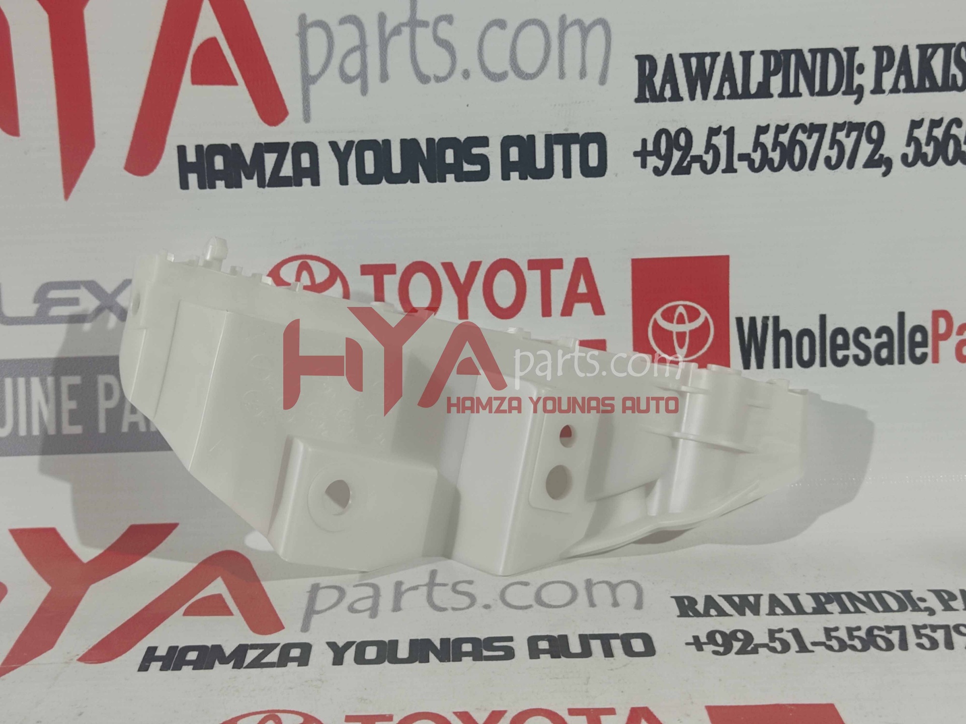 [52116-B4011] SUPPORT, FRONT BUMPER SIDE, LH (BUMPER SPACER)