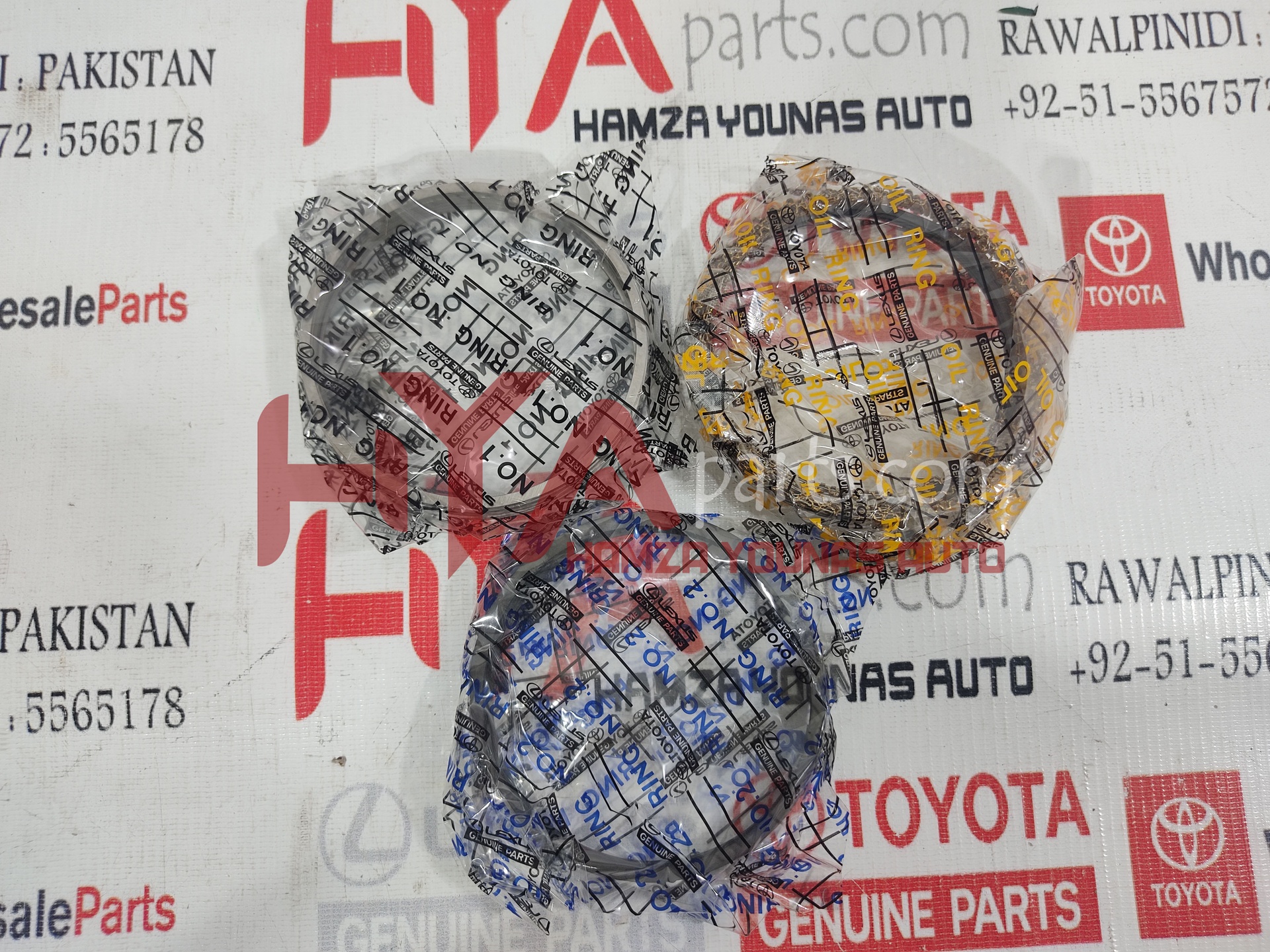 [13013-50162] RING SET, PISTON (SIZE : 0.50) (PISTON RING)