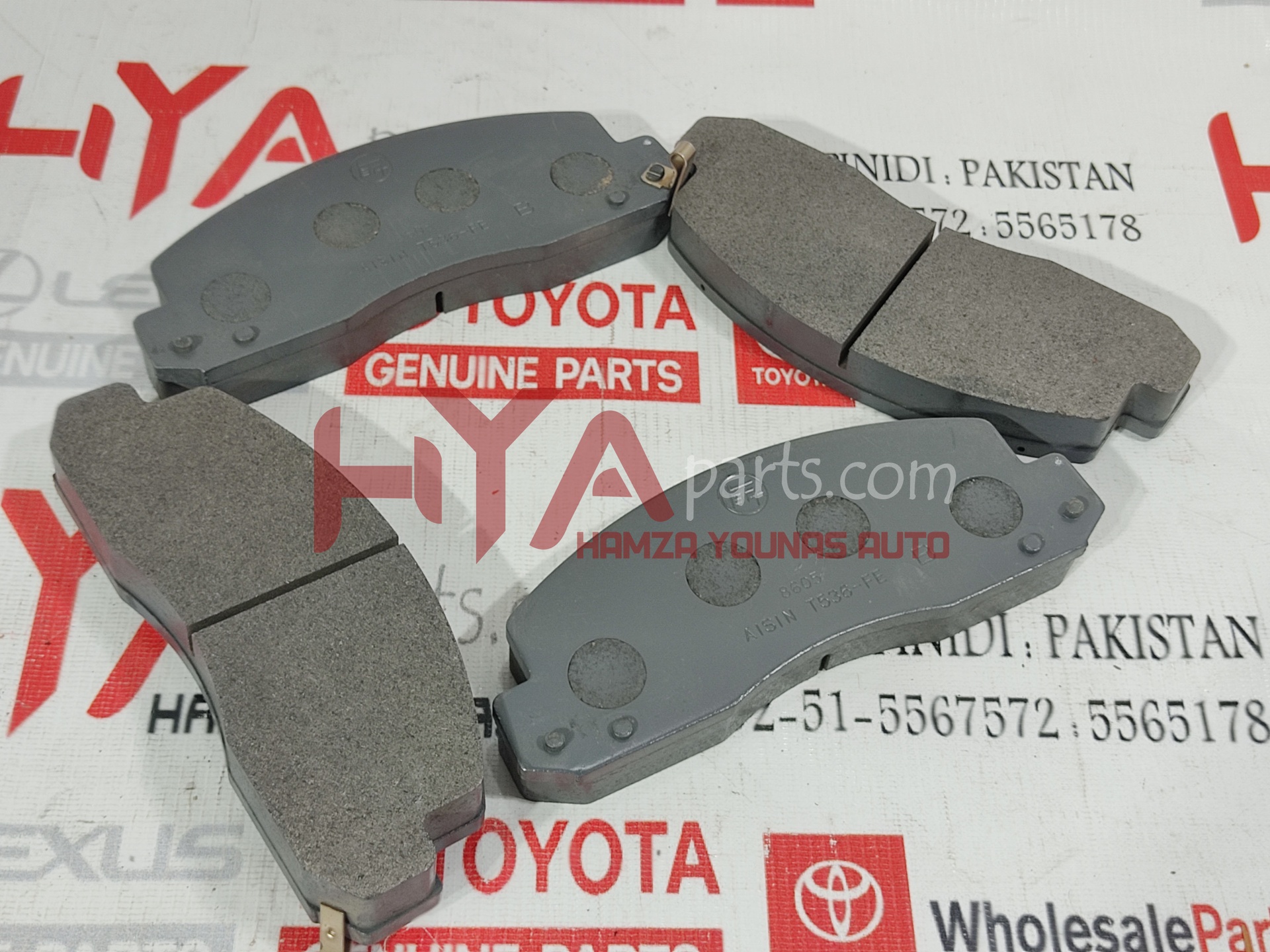 [04465-37030] PAD KIT, DISC BRAKE, FRONT