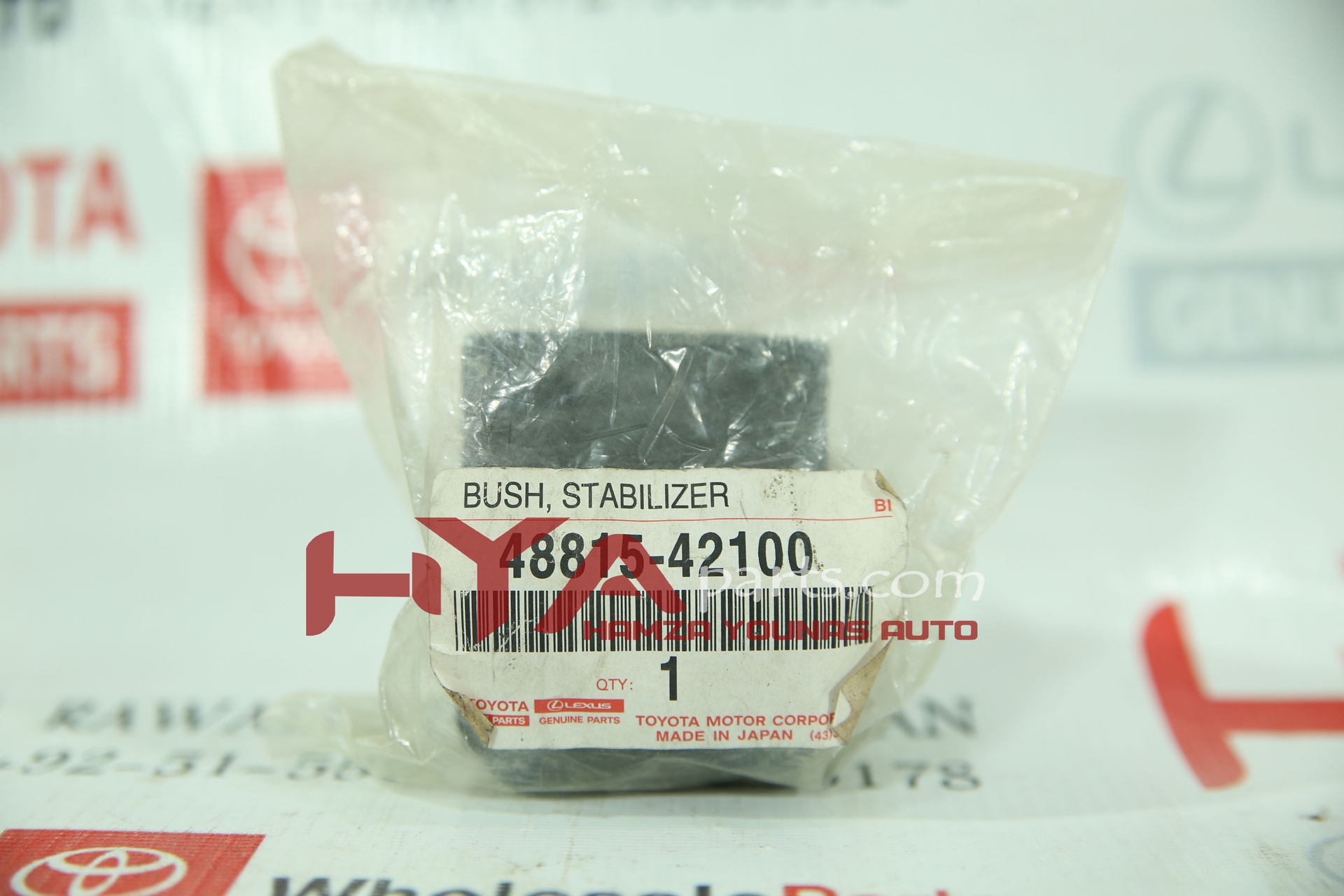 [48815-42100] BUSH, FRONT STABILIZER BAR, NO.1