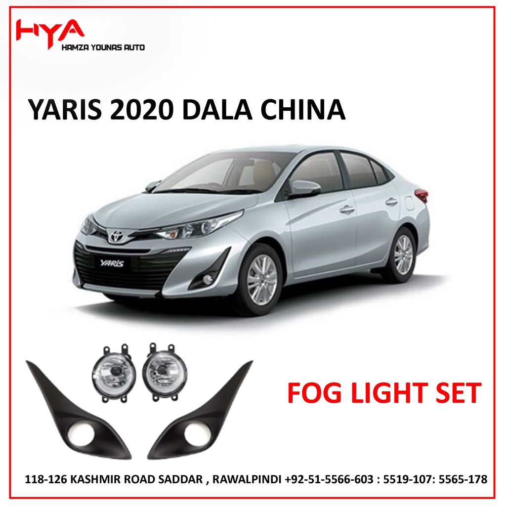 FOG LIGHT SET  YARIS 2020 DALA CHINA