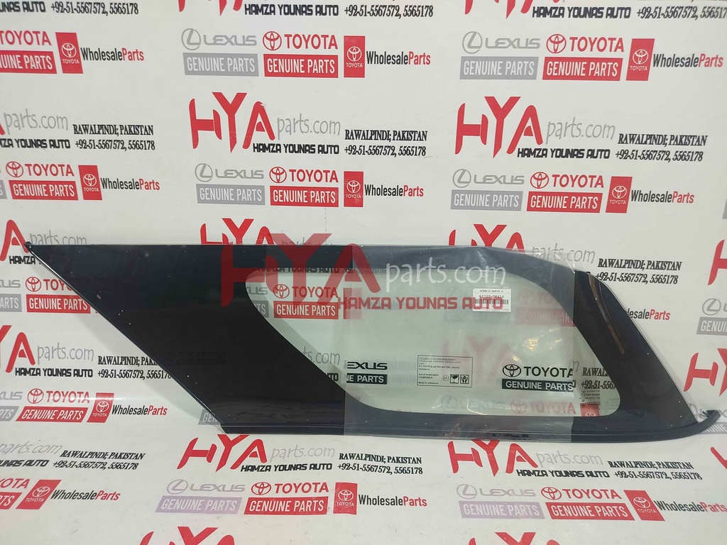 WINDOW ASSY, QUARTER, LH