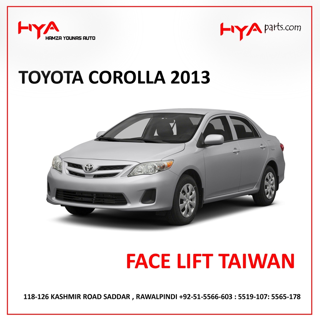 FL CE-140-TW [FACE LIFT COROLLA 2013 TAIWAN]